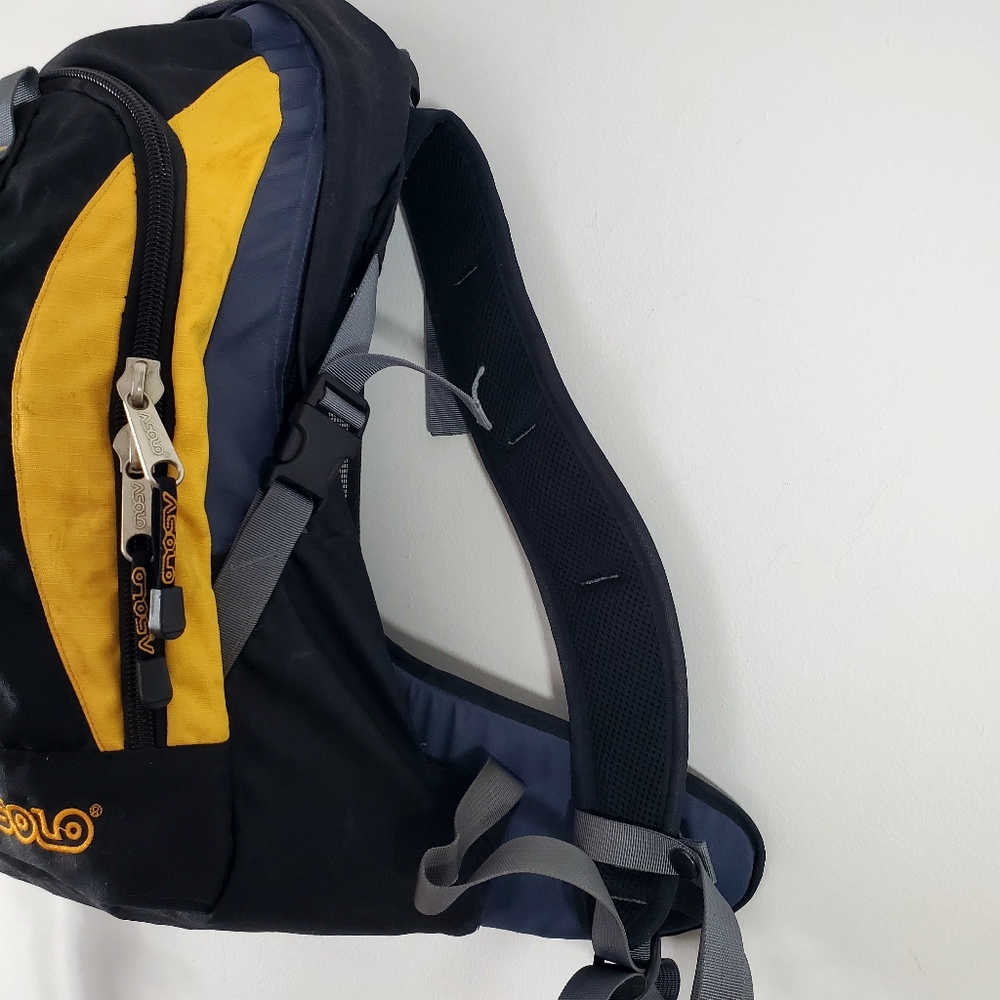 Asolo Black and Yellow Men's Backpack - Picture 3 of 12